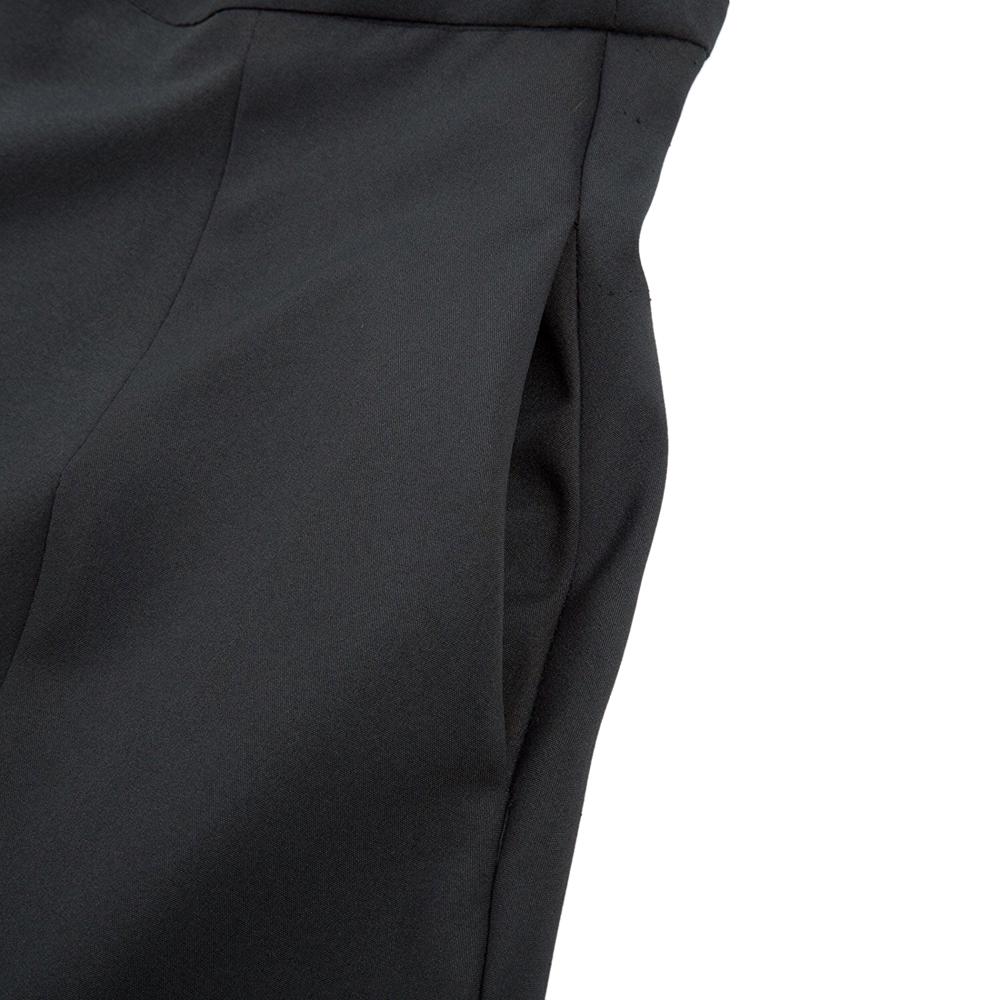 Женская плиссированная юбка макси с длинным передним разрезом и поясом с высокой талией