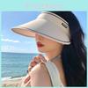 Модная женская широкополая солнцезащитная шляпа с защитой от УФ, складная, для летних приключений