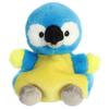 Aurora Soft Toy - Palm Pals Blue-yellow Parrot, 12 Cm