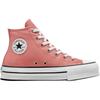 Converse All Star Удобные Универсальные Прочные Детские парусиновые кеды с высоким верхом Детские кроссовки Розово-розовые A11977C