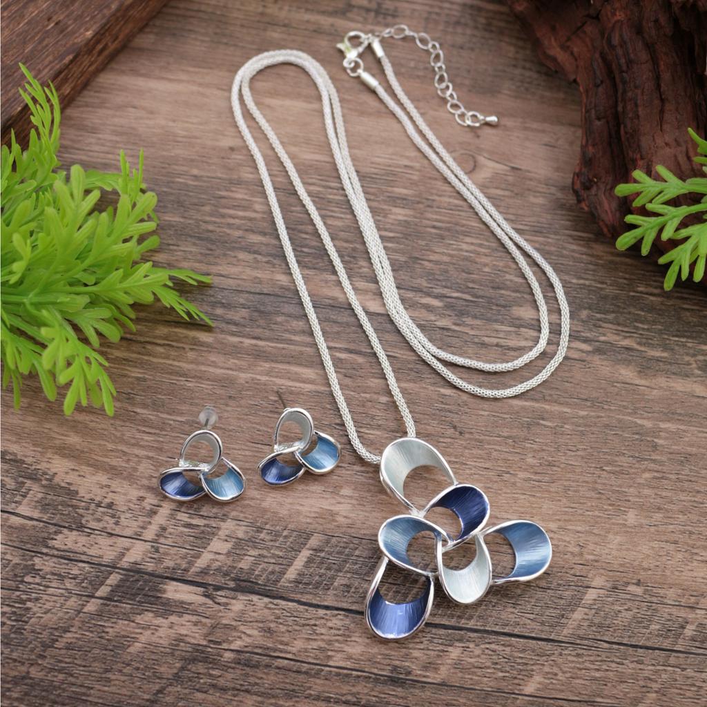 Новые эмалевые цветные серьги-пусеты с полым геометрическим цветком и длинной подвеской, женская преувеличенная осенне-зимняя цепочка для свитера