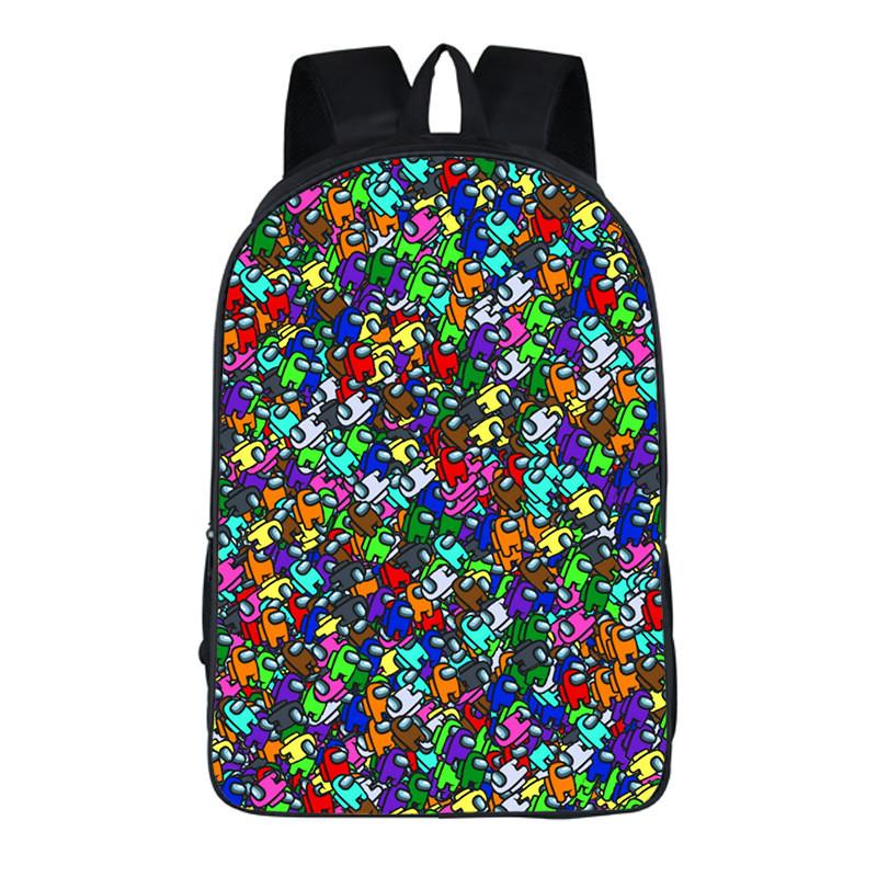 Student Backpack Kid Schoolbag Travel Bag Bookbag Shoulderbag Rucksack