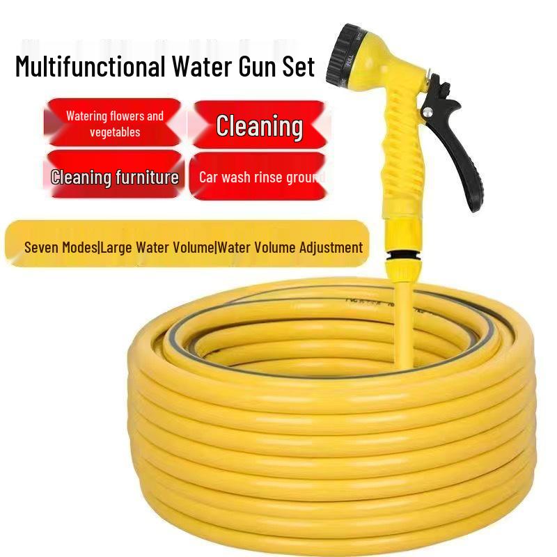Насадка для поливочного шланга и автомойки - Вращающаяся струя, Универсальный пистолет для воды, Взрывозащищенная, для полива цветов и овощей