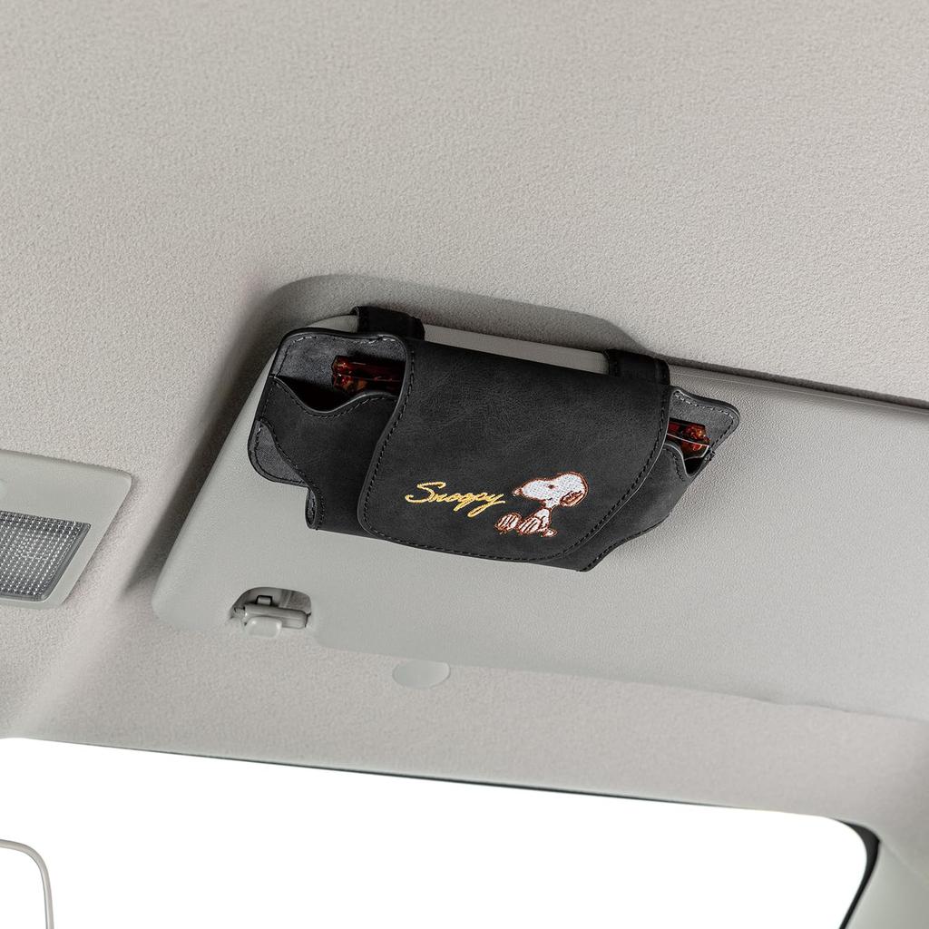 BONFORM Snoopy Elegance Sunglasses 175 X 50 X Case, Size 95mm, Color Black, 7243-88BK