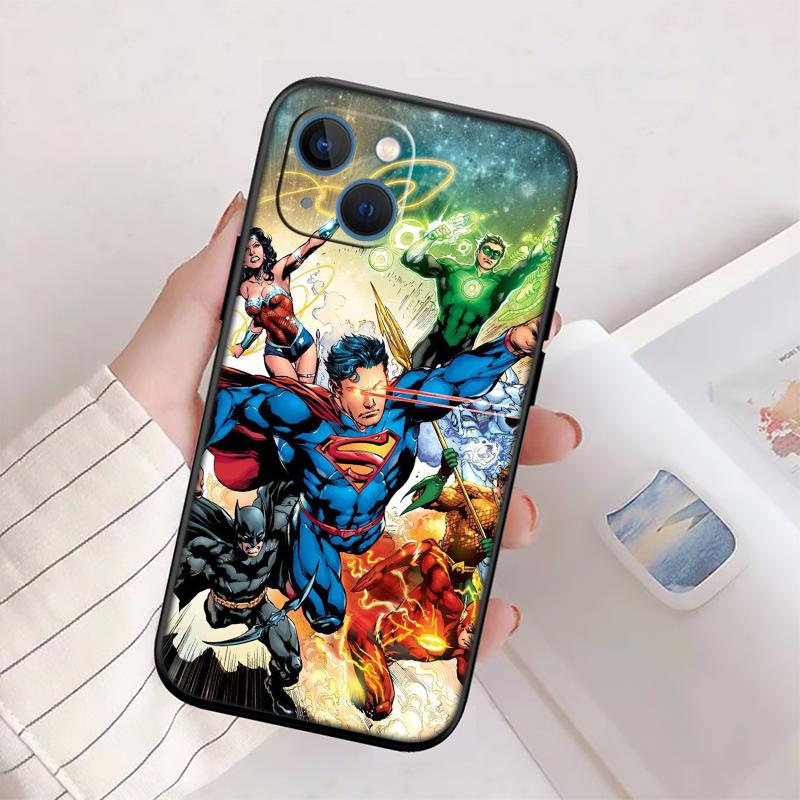 Justice league Case for Motorola Edge 60 60s 70 G86 G56 G54 E14 G04S G45 G54 G64 S30 S50 X30 X40 X50 Pro Power