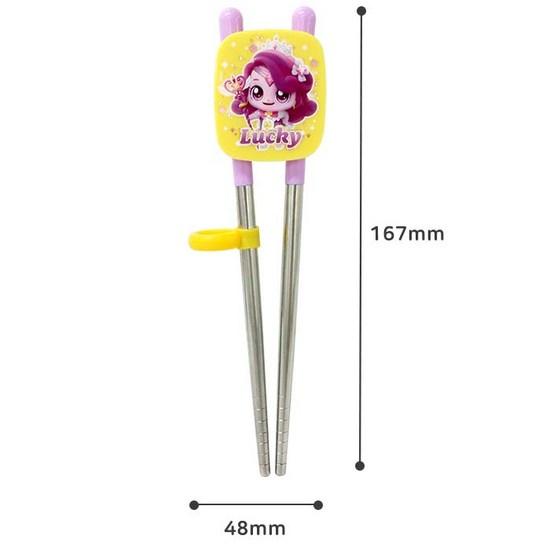 Leburn Domestic Mysterious Catch Nipping Lucky Ping All-in-one Correction Chopsticks Set, a Popular Character In Korea