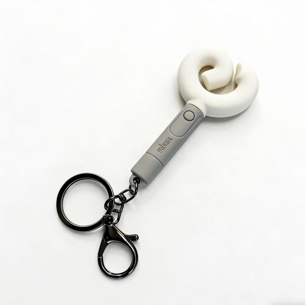 Concert Light Stick Keychain Colorful Creative Keyring Idol Fan Collection Decorative Gift Accessories