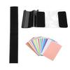 12pcs Colorful Strobist Flash Color Card Lighting Gel Pop Up Filter Diffuser Lighting