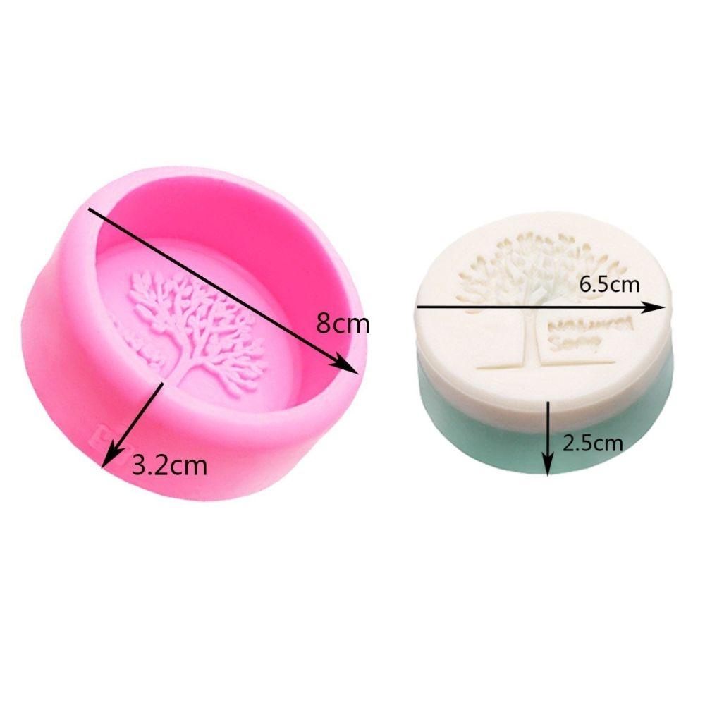 3PCS Non Stick Silicone Soap Mold Flexible Silicone Cake Mold New Candle Making Mold Baking