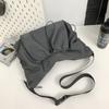 Large Capacity Drawstring Bag Men Lightweight Crossbody Bag Women Commuter Shoulder Tote Bag