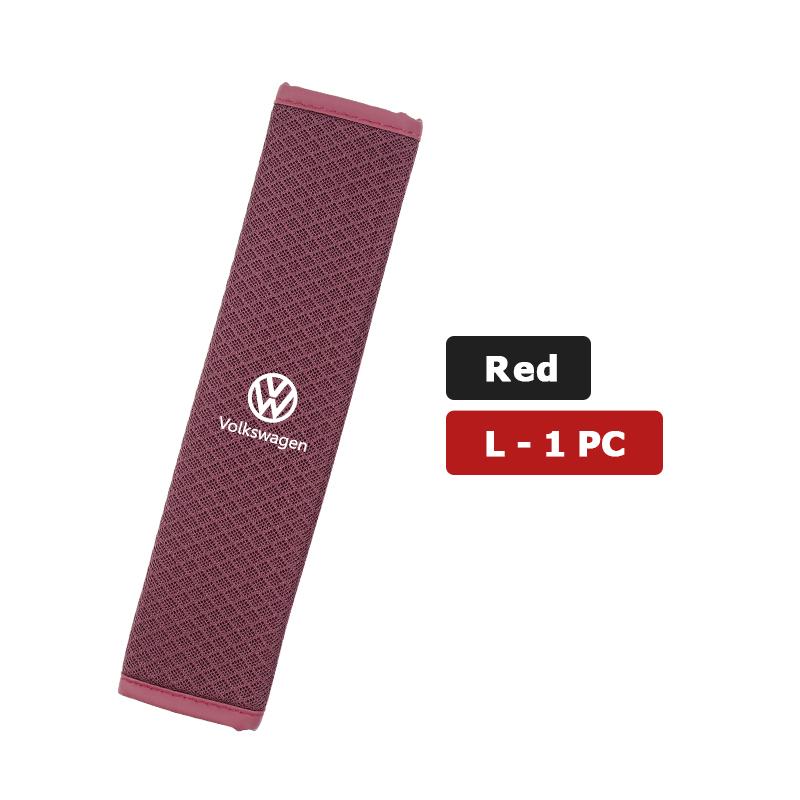 Valve Stems Caps Car Ice Silk Material Safety Belt Shoulder Pad Protective Cover For Volkswagen VW Scirocco Passat Polo B5 B6 B7 zq1