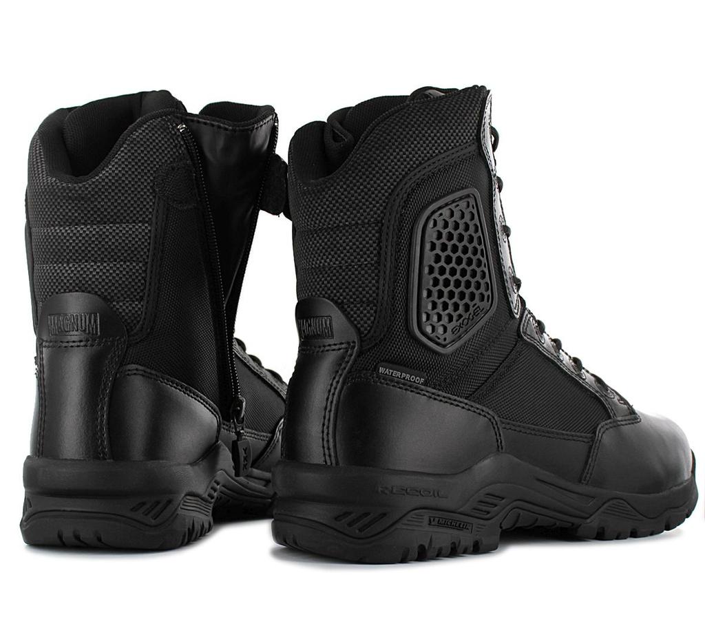 MAGNUM Strike Force 8.0 SideZip WP Водонепроницаемые - Мужские Тактические Ботинки Боевые Ботинки Черные M000098385 ОРИГИНАЛ