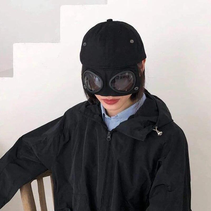 Новая шляпа-авиатор, летние индивидуальные очки, бейсболка для женщин и мужчин, солнцезащитные очки, кепка для мальчиков и девочек, уличные кепки для альпинизма и рыбалки