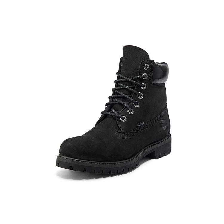 Timberland Premium 6 Inch Waterproof Wide-Fit Boot 'Black Nubuck' Men's A2HMVW