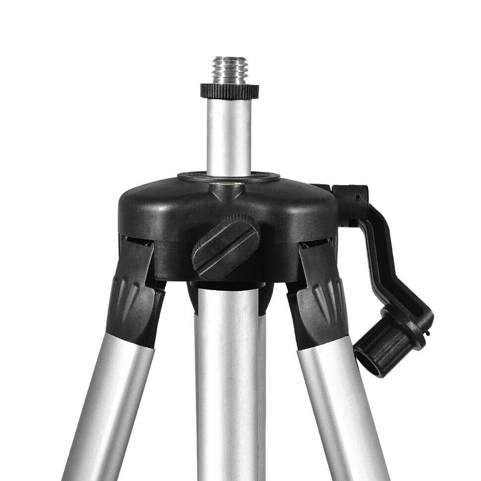 Алюминиевый штатив с покрытием для лазерного уровня с регулируемыми ножками и сумкой для переноски