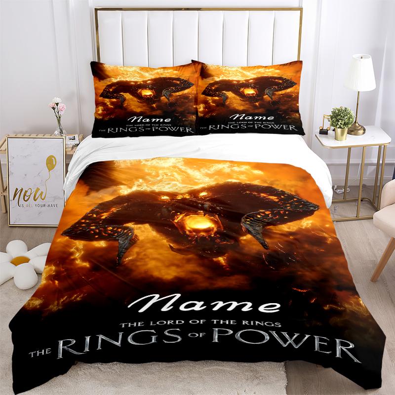 Custom Textile Epic Journey Bedding 3 Piece Set HD Print Duvet Cover Pillowcases for Teens Adult Bedroom Decoration