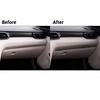 Carbon Fiber Interior Glove Box Panel Cover Trim Strip For Hyundai Veloster