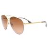 Burberry TB Logo Double-beam Sunglasses Men's Gold