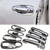 16PCS For Land Cruiser for Prado 150 LC150 FJ150 2010-2017 2018 Chrome Door Handle Covers Accessories Stickers Car