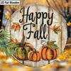 Garden Decorations,autumn Harvest Festival Decorations,wooden Hanging Decorative Signs,"happy Fall" Signs, Pumpkin pattern,2D Flat Products