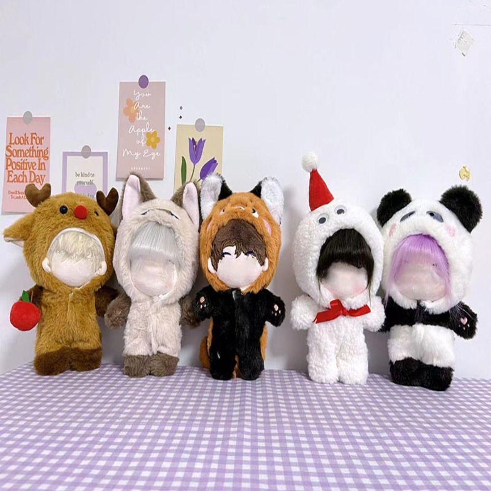 Одежда для куклы 20 см Серия «Животные» Комбинезон Мультяшная одежда снеговика Для плюшевой куклы