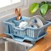 Durable Utensils Drainer Rack Plastic Storage Basket Drain Board Dish Drying Rack  Chopsticks