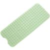with Machine Washable Extra Long Bath Mat with Drain Holes and Suction Cups BathMat  for Bathroom