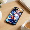 Cartoon S-Sailor M-Moons Phone Case For iPhone17,16,15,14,13,12 Plus,Max Soft Silicone Black Cover