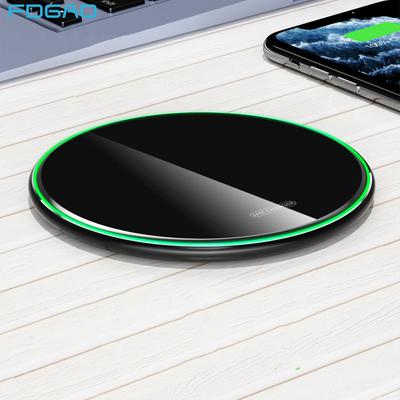 Индукционное беспроводное зарядное устройство 15 Вт для Iphone 14 13 12 11 8 Pro Xs Max X Xr, панель для быстрой зарядки для Samsung S22 S21 S20 Note 20