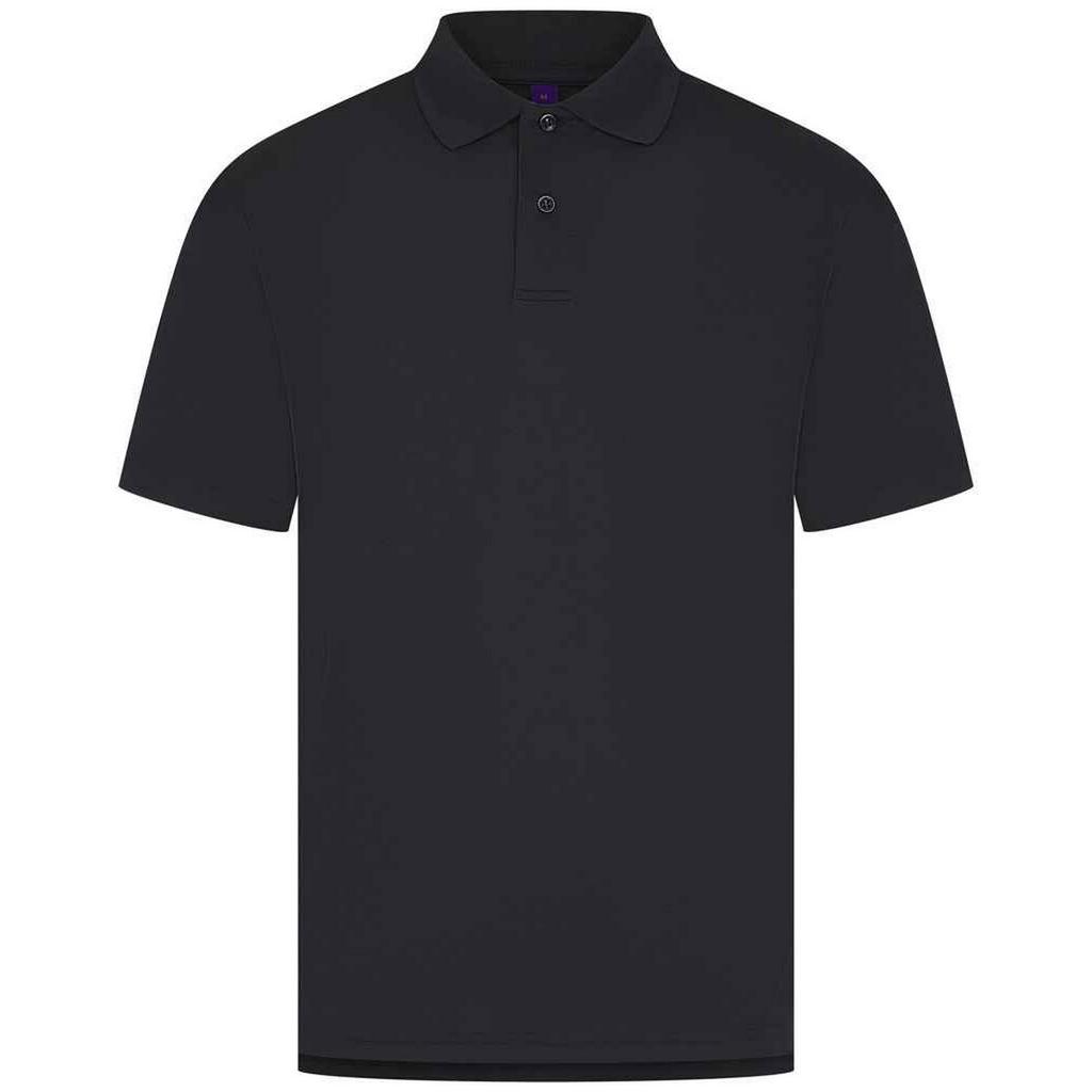 Henbury Мужская рубашка поло из пике