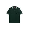 GUCCI Stripe Trim Logo Embroidered Polo Shirt 784422-XJGP6-3026