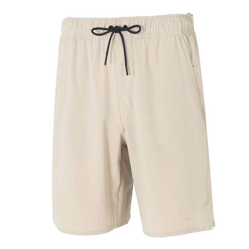 Nike Шорты мужские повседневные однотонные дышащие быстросохнущие Dri-Fit Unlimited бежевые DV9331251