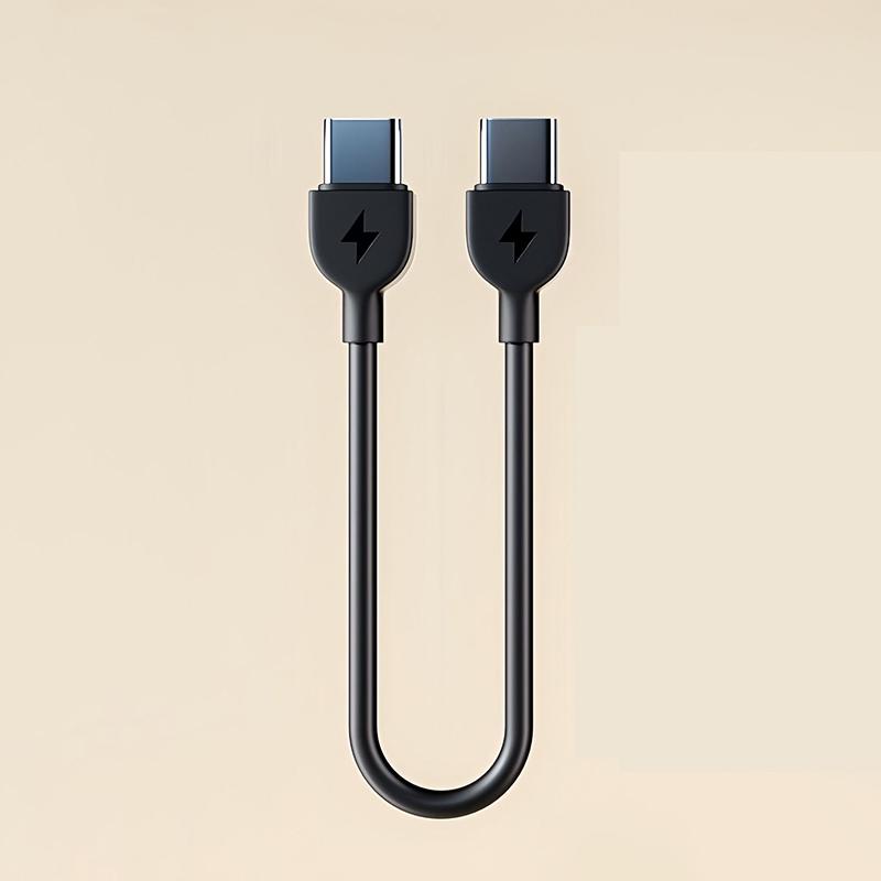 Кабель Type-C для быстрой зарядки Usb-C Короткий брелок Кабель для передачи данных Для Lightning Для iPhone Для Android Мобильный телефон Планшет Аксессуары