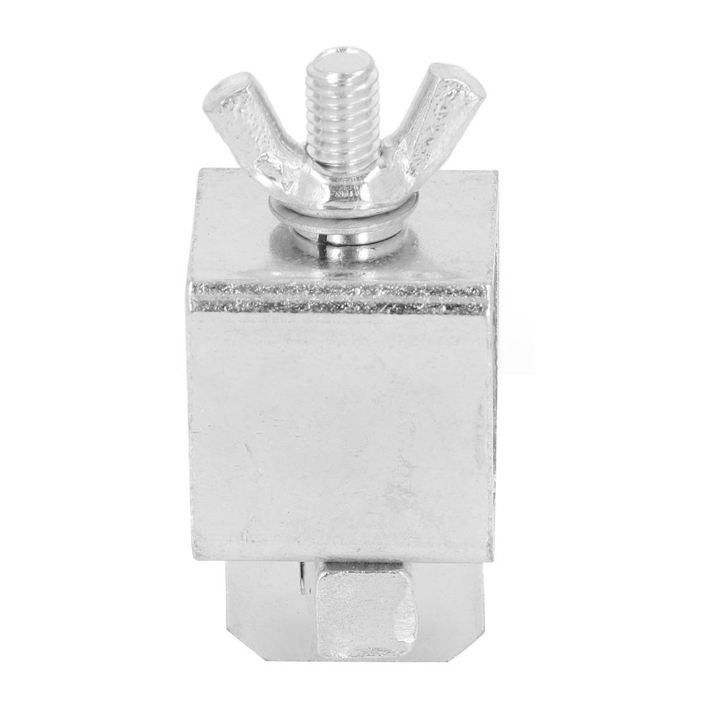 8pcs Alloy Auto Body Panel Clamps Silver Sheet Metal Welding Clips Edge to Edge Welding