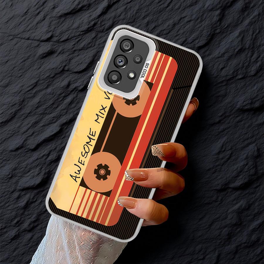 Case For Samsung For Galaxy A15 A22 A14 A25 A24 A12 A16 A34 A13 A32 A23 Soft Shell Lucky Tape Pattern