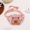 Cute Cartoon Children's Bag New Boys and Girls Change Bag Outdoor Leisure Messenger Bag Fanny Pack