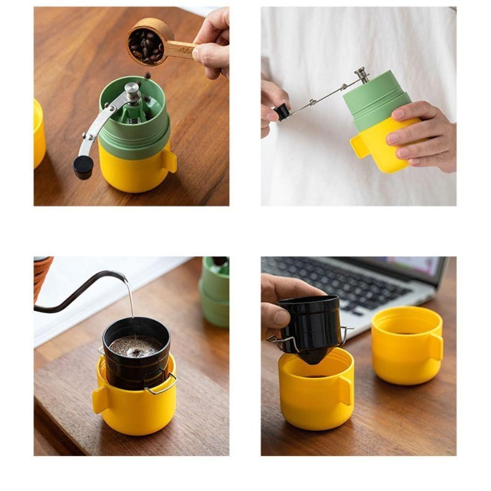 Кофемолка 3 в 1 Профессиональная ручная кофемолка Многофункциональная ручная кофемолка для путешествий