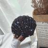 Сумки из жемчуга с лазерными блестками, женская сумка-мессенджер, женская сумка на плечо с цепочкой, женские клатчи
