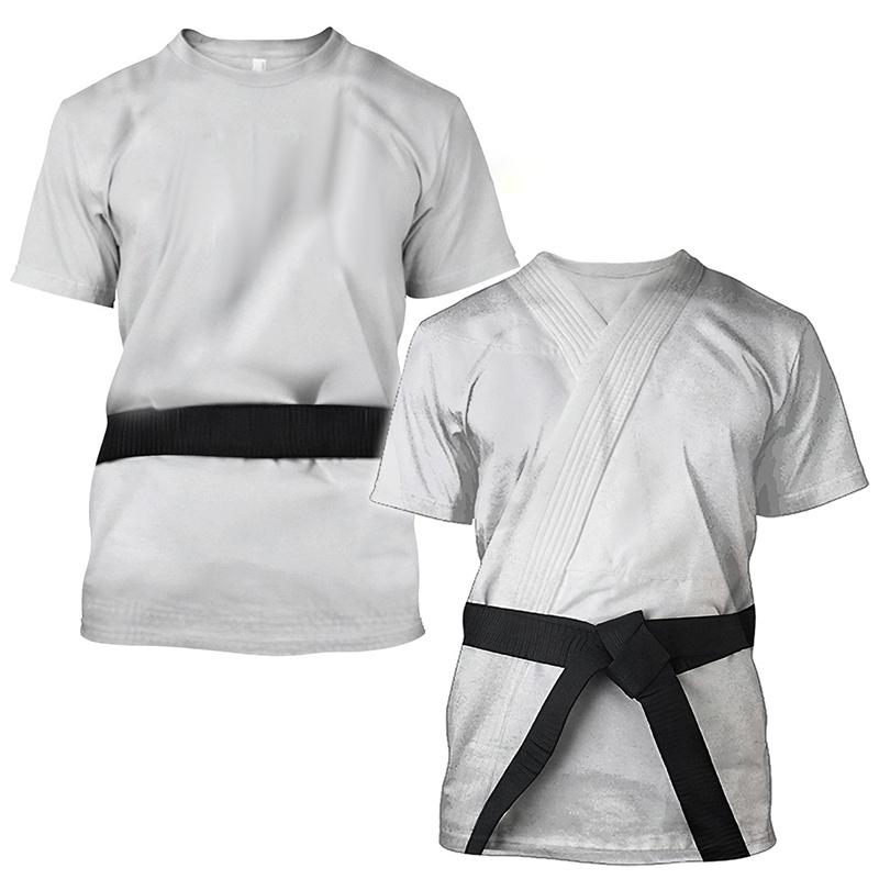 Новая 3D футболка с принтом тхэквондо, каратэ, бокса, боевые искусства, ушу, графические футболки для мужчин, детская крутая хип-хоп одежда, топы, футболка