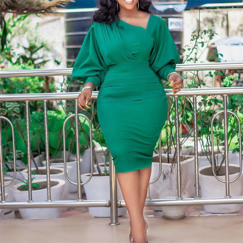 Облегающее платье-футляр с длинными рукавами, профессиональное темпераментное платье для офиса, темперамента, поездок на работу