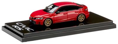 Hobby Japan HJ64 Масштаб Honda Civic RS Версия на заказ Премиум Кристально-красный металлик HJ642046BR 1/64 (Готовая модель)