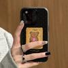 Звездный мишка подходит для Apple 17promax мультяшный милый iPhone16Pro объектив все включено 15 два в одном