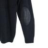 Coach Wool Long Sleeve Elbow Patch Sweater XS Black Knit Men's Used