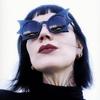 Солнцезащитные очки Kedun Bat Hip Hop Бабочка: Модные оттенки 2023 года для танцев и интернет-знаменитостей