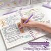 Gradient Color Loose-leaf Notebook A5/B5 Binder Journal Multi-functional Notepad  Studnets