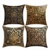 High-end Textured Retro Printed Pattern Throw Pillow Cover Polyester Cushion Cover Home Decor Pillow Cover with Zipper