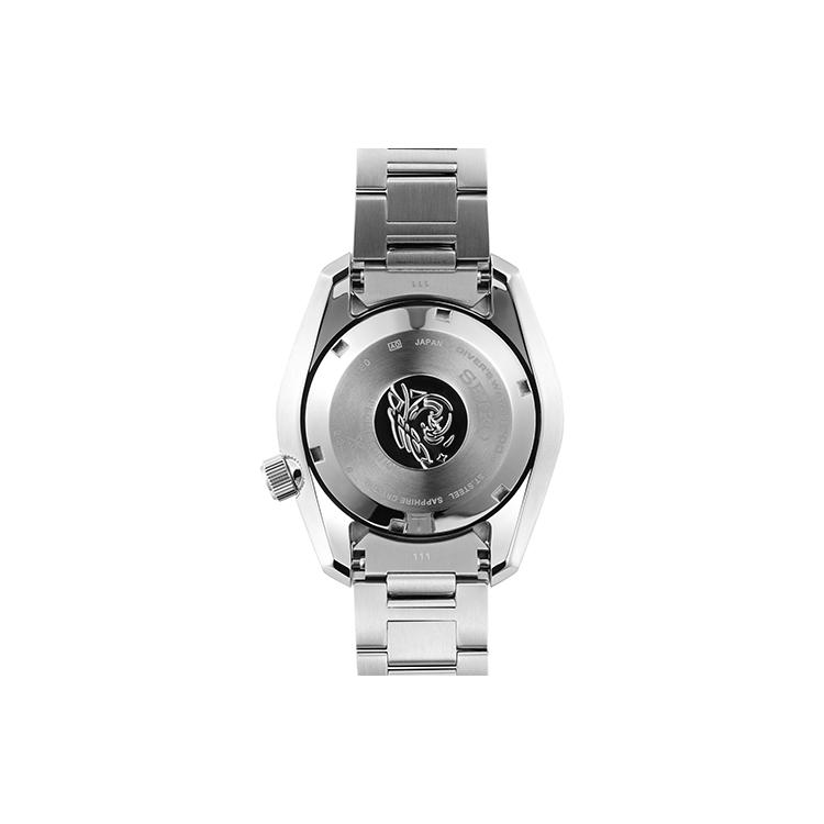 Seiko Коллекция Prospe Механический механизм Часы с ремешком из нержавеющей стали Мужские часы Синий циферблат SPB299J1