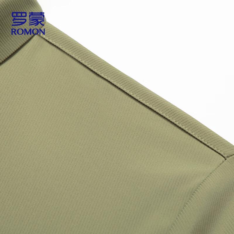 ROMON Men's Ice Silk Quick-Dry Short Sleeve Shirt