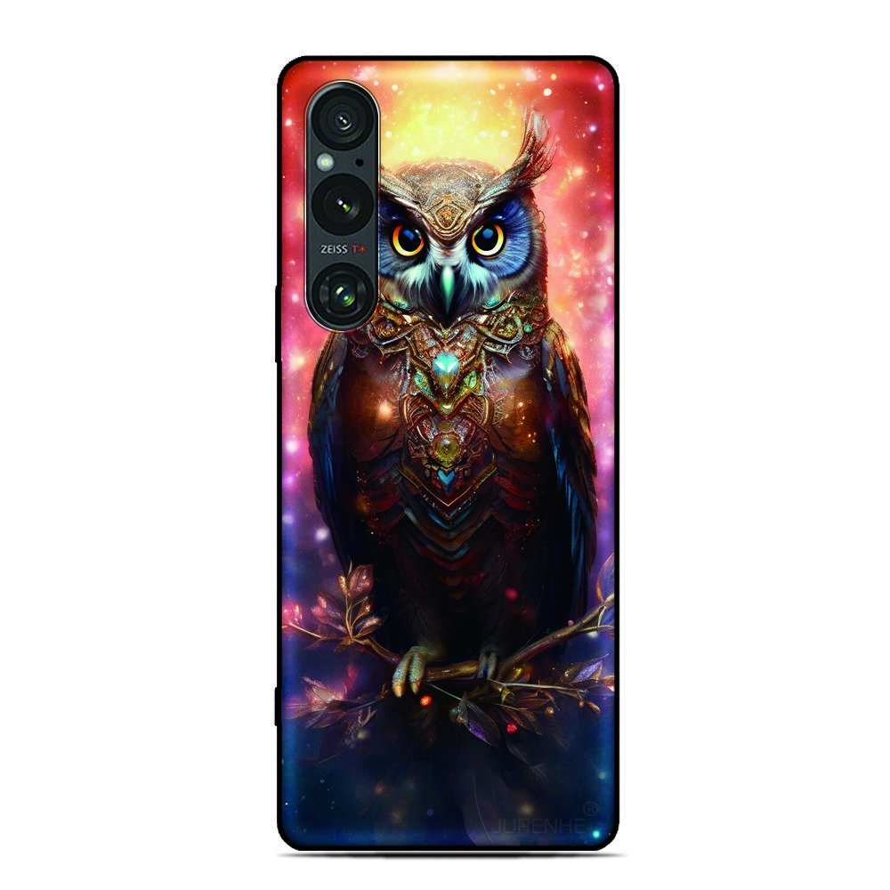 Pretty Owl Phone Case For Blackview Wave 9C 8C 6C Shark 9 Color 8 A100 A96 A95 A90 A85 A80 A70 A55 A53 A52 A200 Pro Cover
