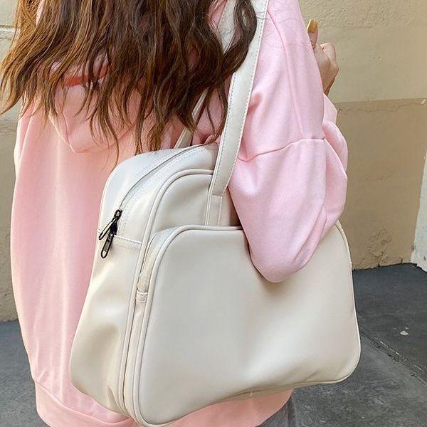 Briefcase Bag Female Akihigashio Niche Tote Bag for Business Trips High Appearance Level Bag